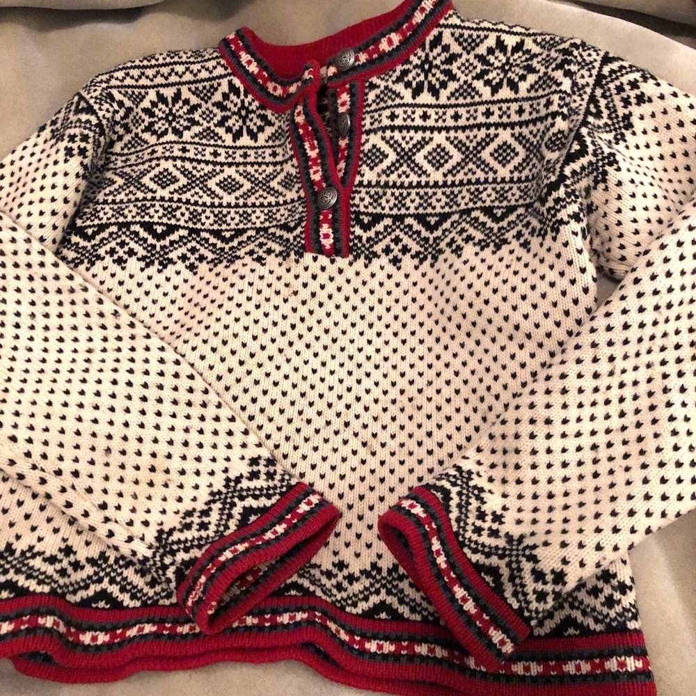 LL Bean Ski Style Sweater, Size XS